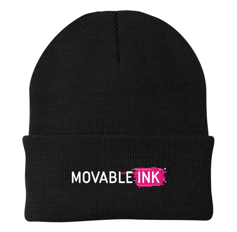 Movable Ink Folded Knit Beanie - image1